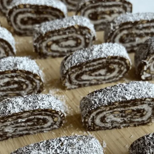 chocolate coconut roll recipe