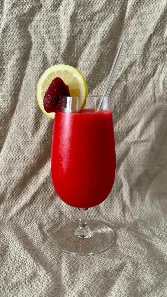 how to make strawberry juice recipe