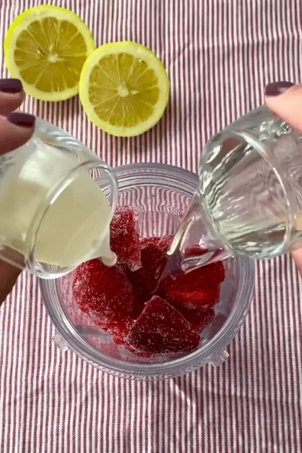 how to make strawberry juice recipe