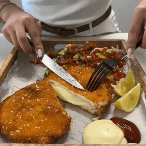 mashed potato stuffed schnitzel recipe