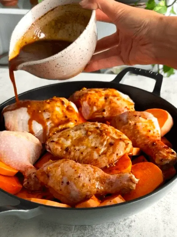 pomegranate chicken thighs recipe