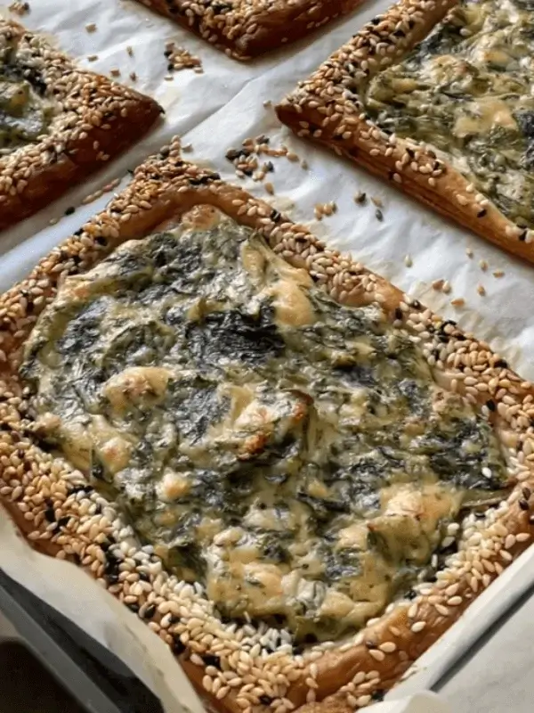 spinach and feta pastry recipe