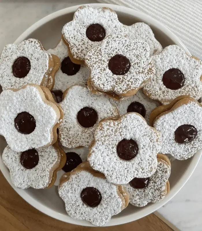 strawberry jam cookies recipe
