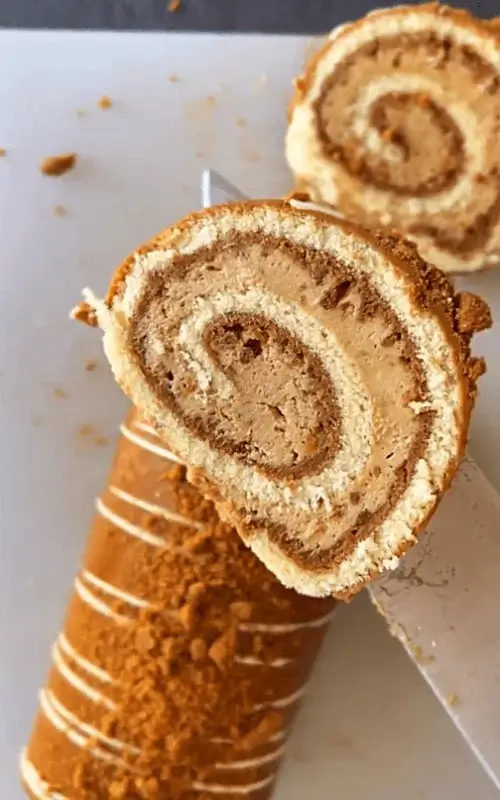 biscoff roll cake recipe
