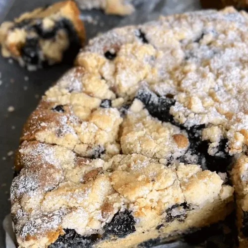 blueberry crumble cake recipe