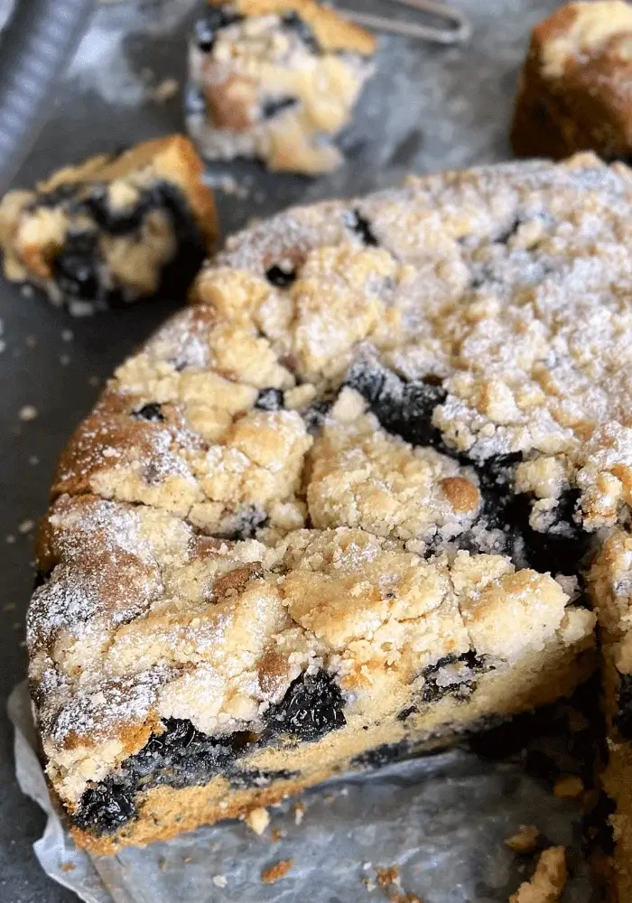 blueberry crumble cake recipe