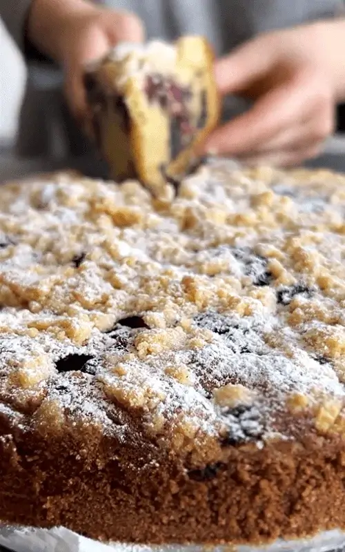 blueberry crumble cake recipe