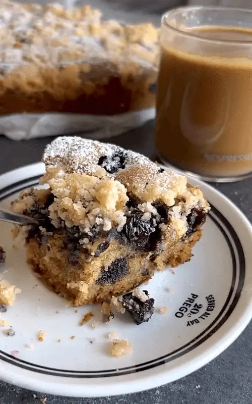 blueberry crumble cake recipe
