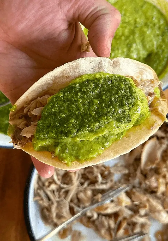 chicken confit tacos recipe