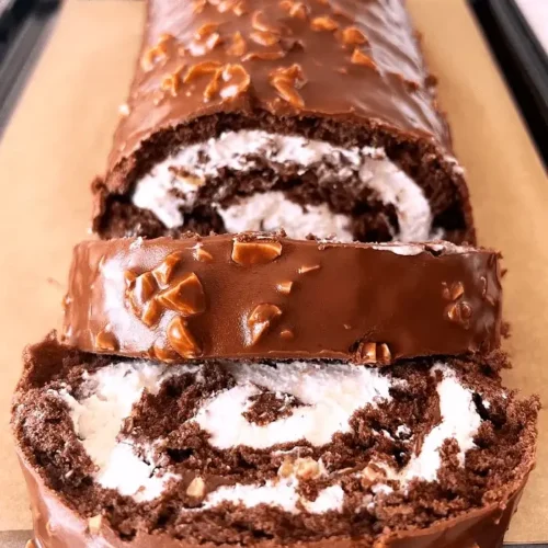 chocolate roll cake recipe