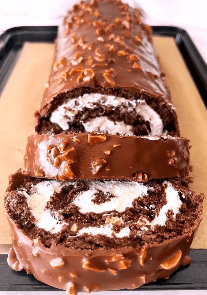 chocolate roll cake recipe