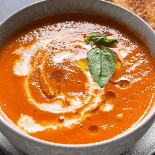 creamy roasted tomato soup recipe