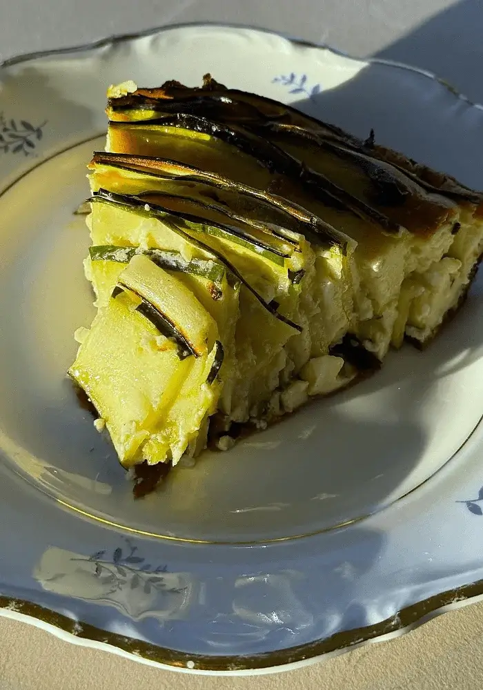 crustless zucchini pie recipe