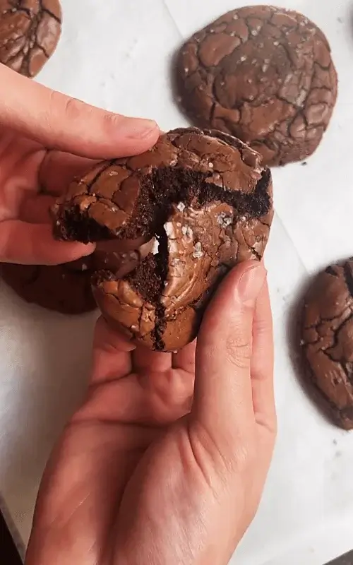 gluten free chocolate brownie cookies recipe