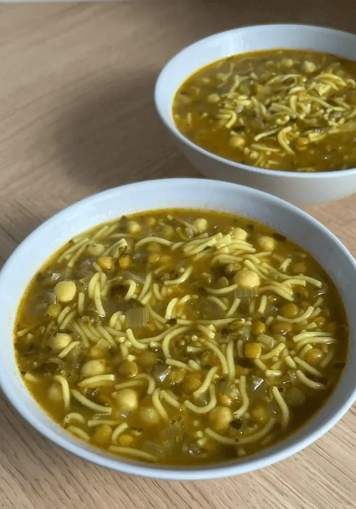 lentil and chickpea soup recipe