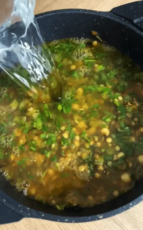 lentil and chickpea soup recipe