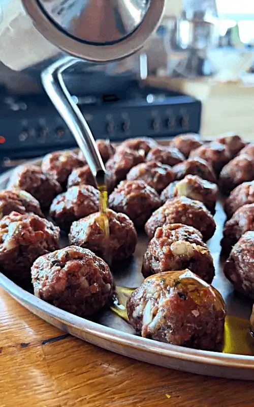 meatballs and potatoes recipe