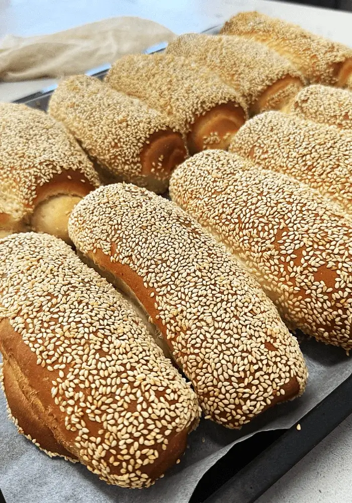 sesame rolls recipe