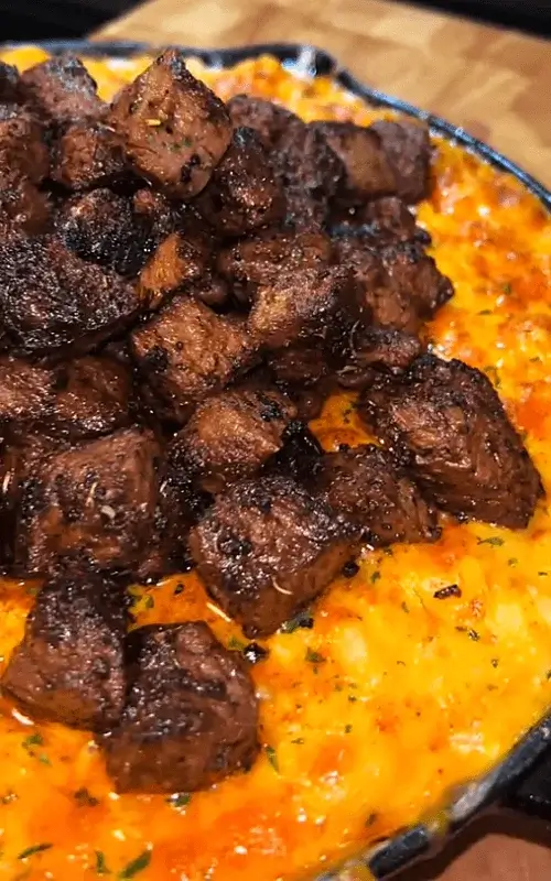 steak with mac and cheese recipe