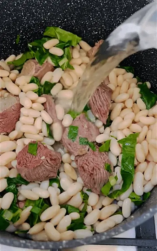 beef and bean soup recipe