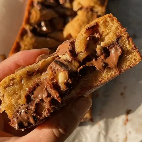 nutella blondies recipe