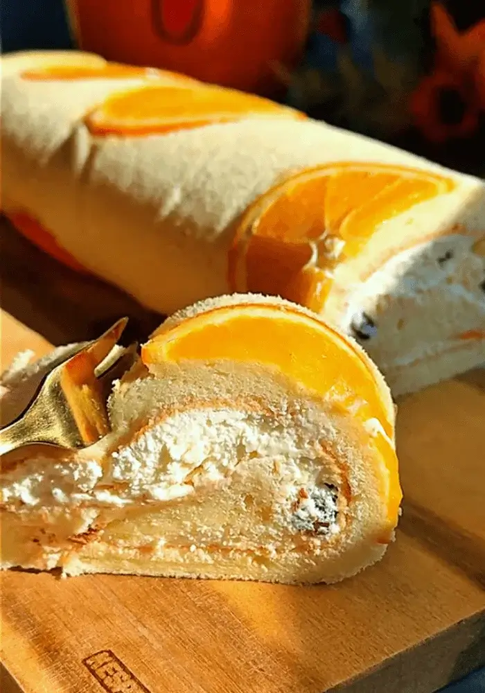 orange cake roll recipe