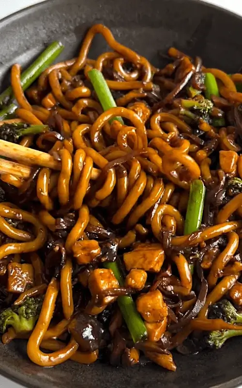 chicken stir fry with noodles recipe