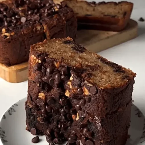 chocolate chip banana cake recipe