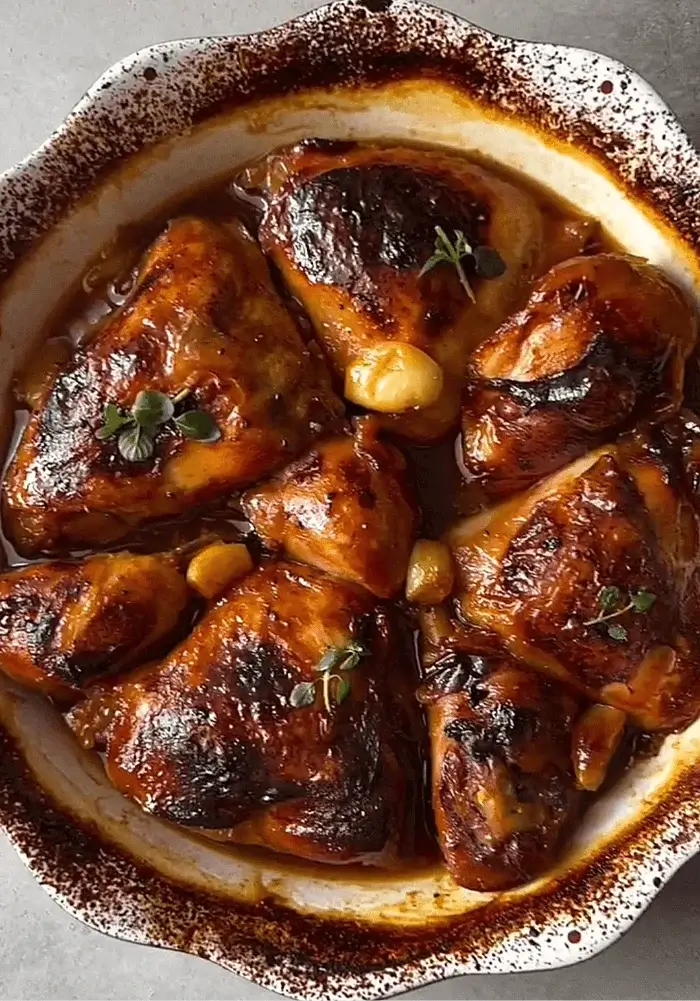 honey garlic chicken thighs recipe