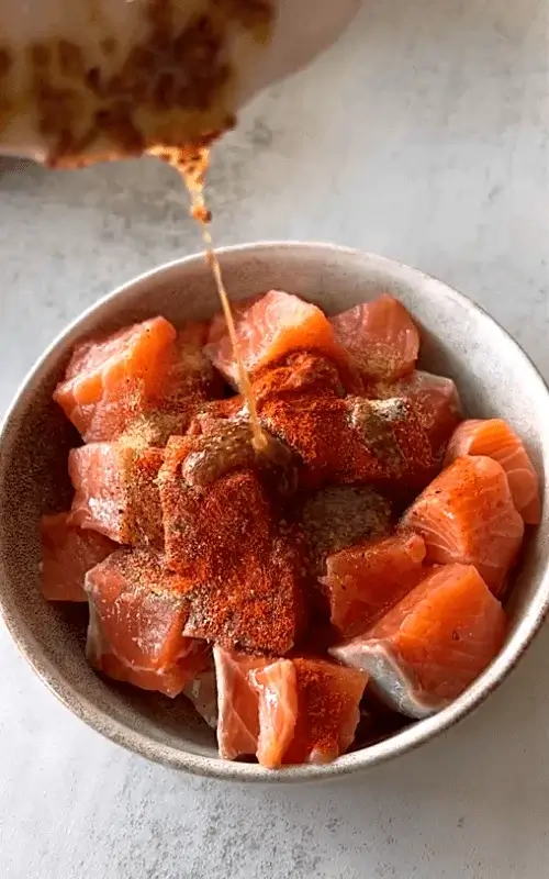 one pan salmon and veggies recipe