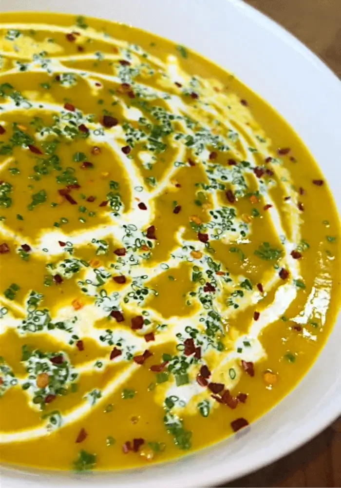 pumpkin butternut squash soup recipe