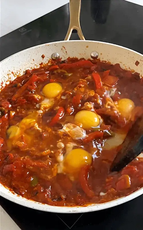 scrambled shakshuka recipe