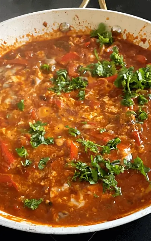 scrambled shakshuka recipe