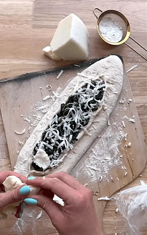 spinach cheese bread recipe