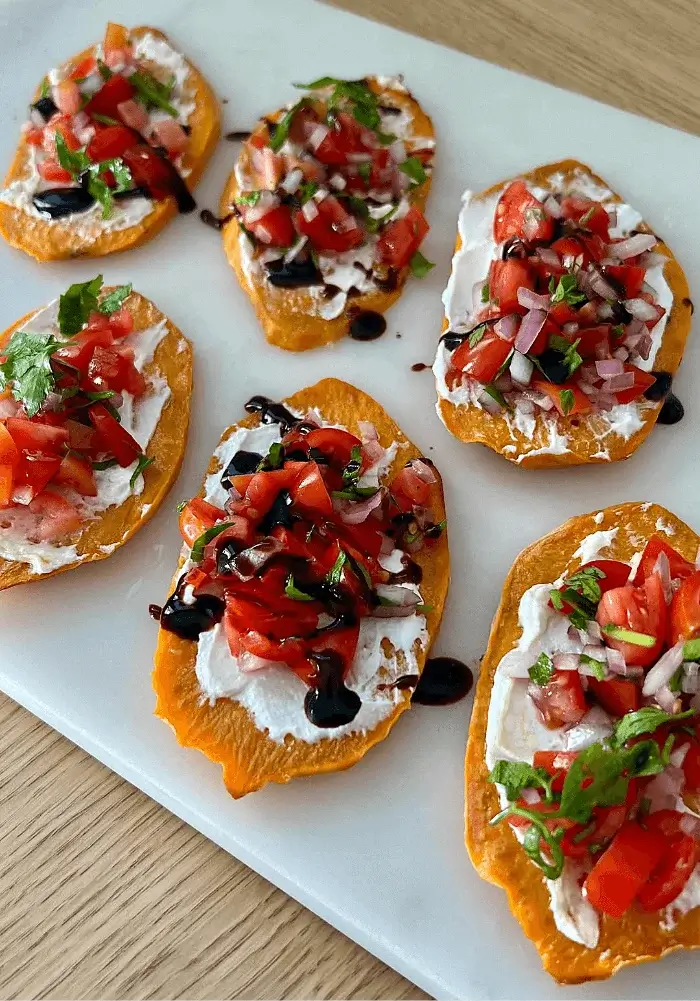 sweet potato bruschetta recipe