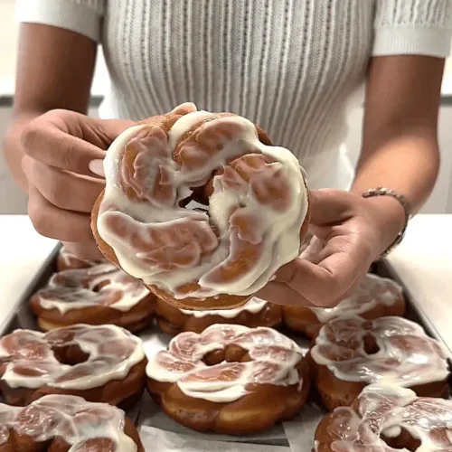 cinnamon roll donut recipe