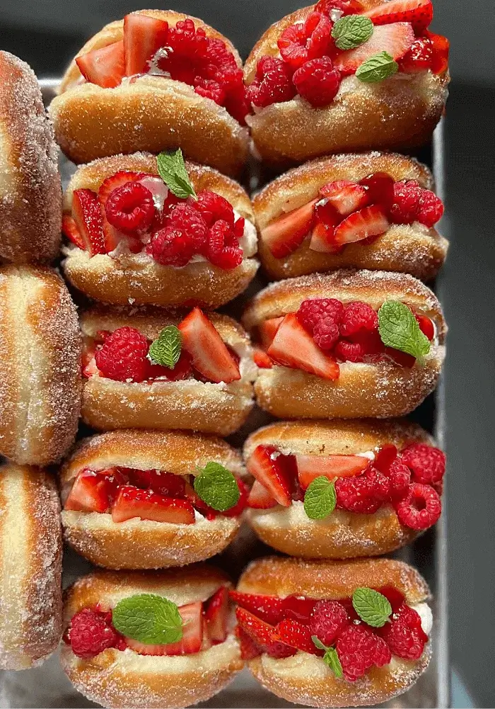 donut sandwich recipe
