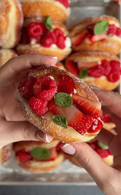 donut sandwich recipe