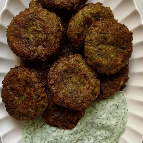 greek zucchini fritters recipe