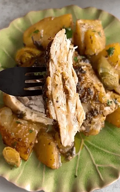 lemon chicken and potatoes recipe