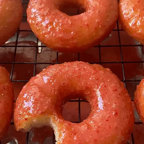 strawberry donuts recipe