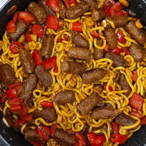 udon noodle stir fry recipe