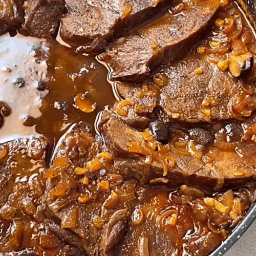 braised beef with mushrooms recipe