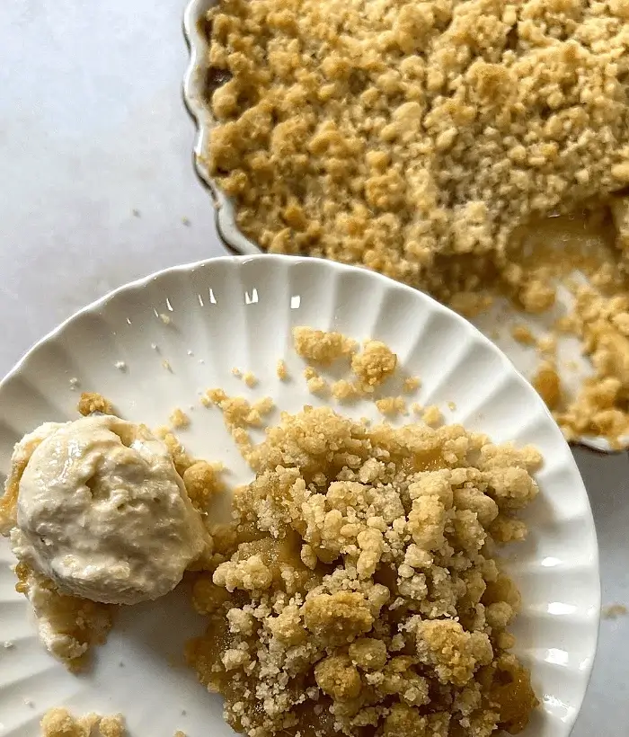 caramel apple crisp recipe