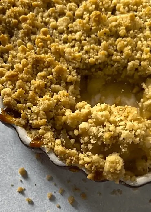 caramel apple crisp recipe