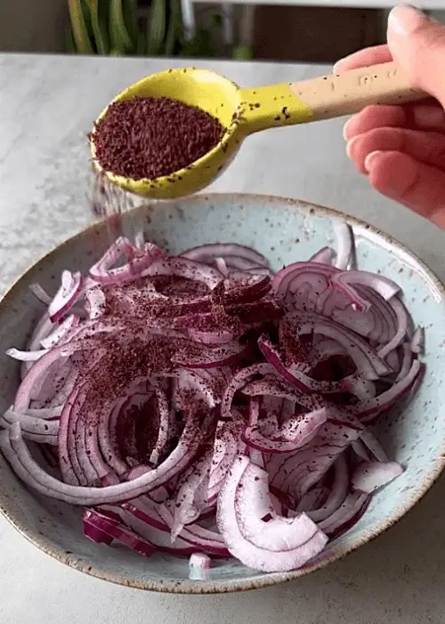marinated red onions recipe