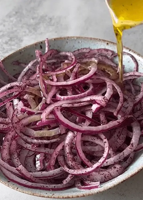 marinated red onions recipe