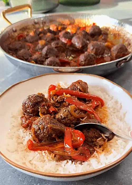 middle eastern meatballs recipe