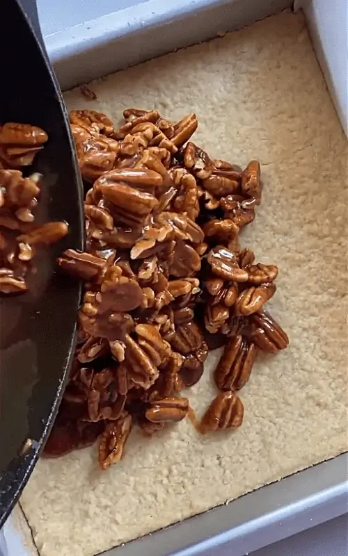 pecan bars with shortbread crust recipe