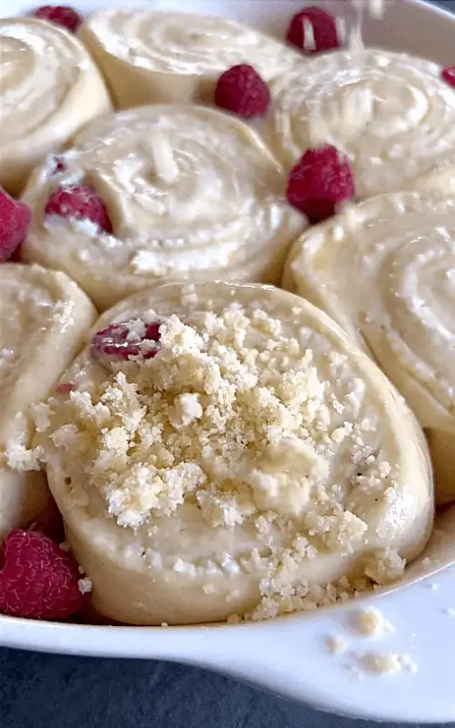 raspberry sweet rolls recipe